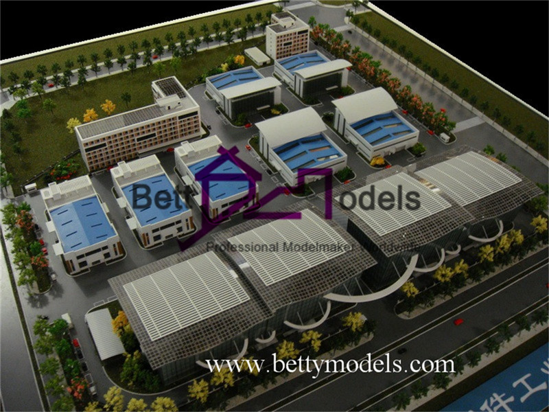India Factory arkitektoniske modeller