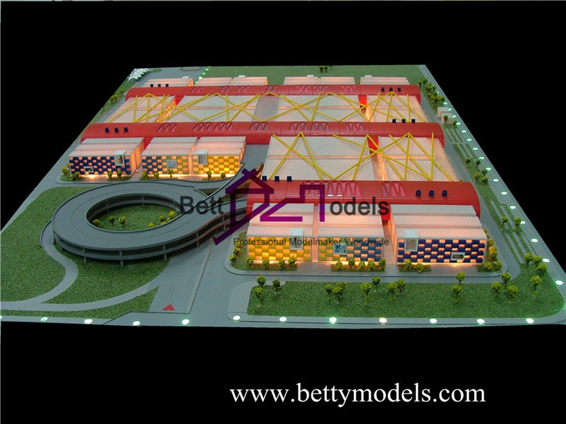 fabrikkarkitektoniske modeller